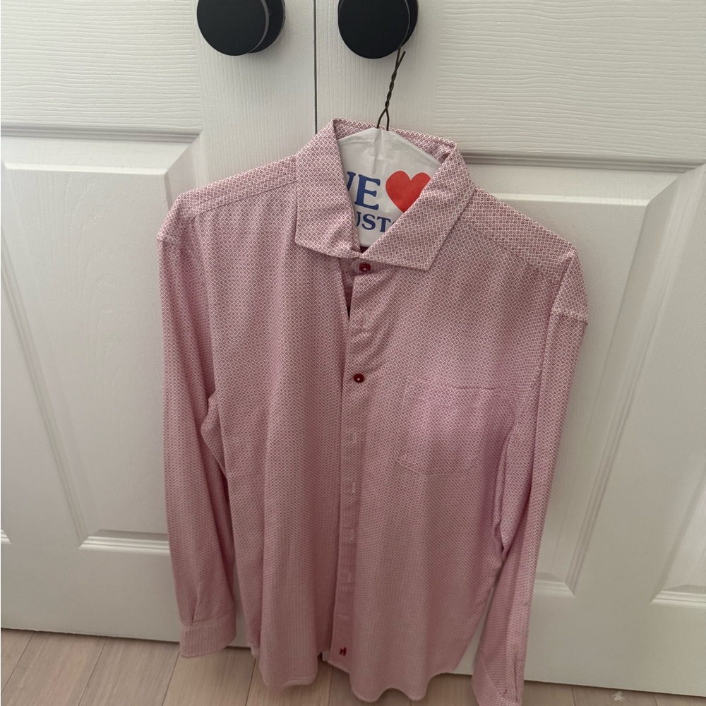 Johnnie-O Red Dress Shirt